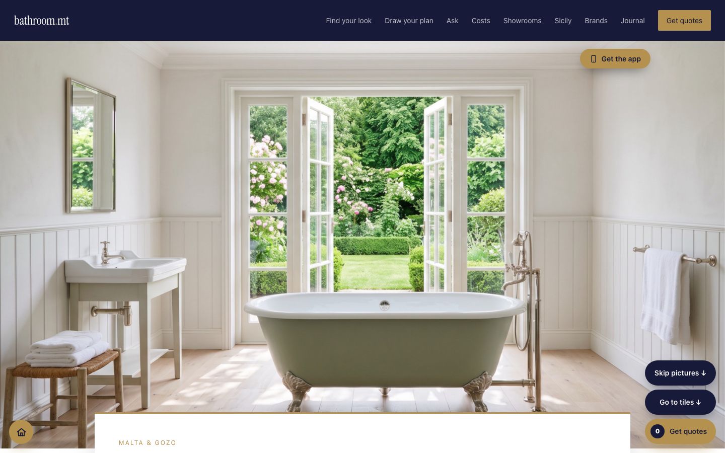 bathroom.mt homepage